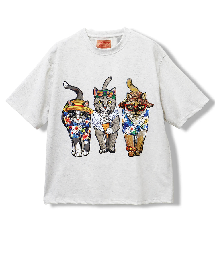 CORISCO(コリスコ) |CORISCOアロハアニマル柄TEE(MENS/WOMENS)