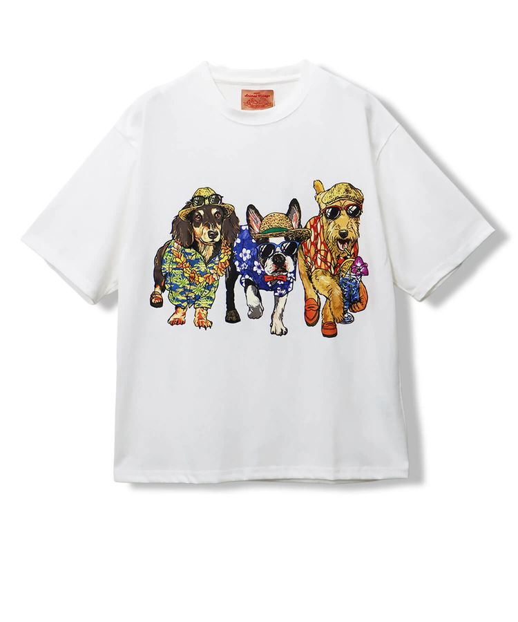 CORISCO(コリスコ) |CORISCOアロハアニマル柄TEE(MENS/WOMENS)