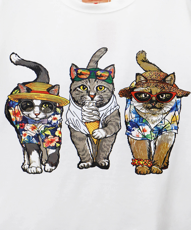 CORISCO(コリスコ) |CORISCOアロハアニマル柄TEE(MENS/WOMENS)