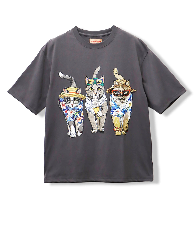 CORISCO(コリスコ) |CORISCOアロハアニマル柄TEE(MENS/WOMENS)