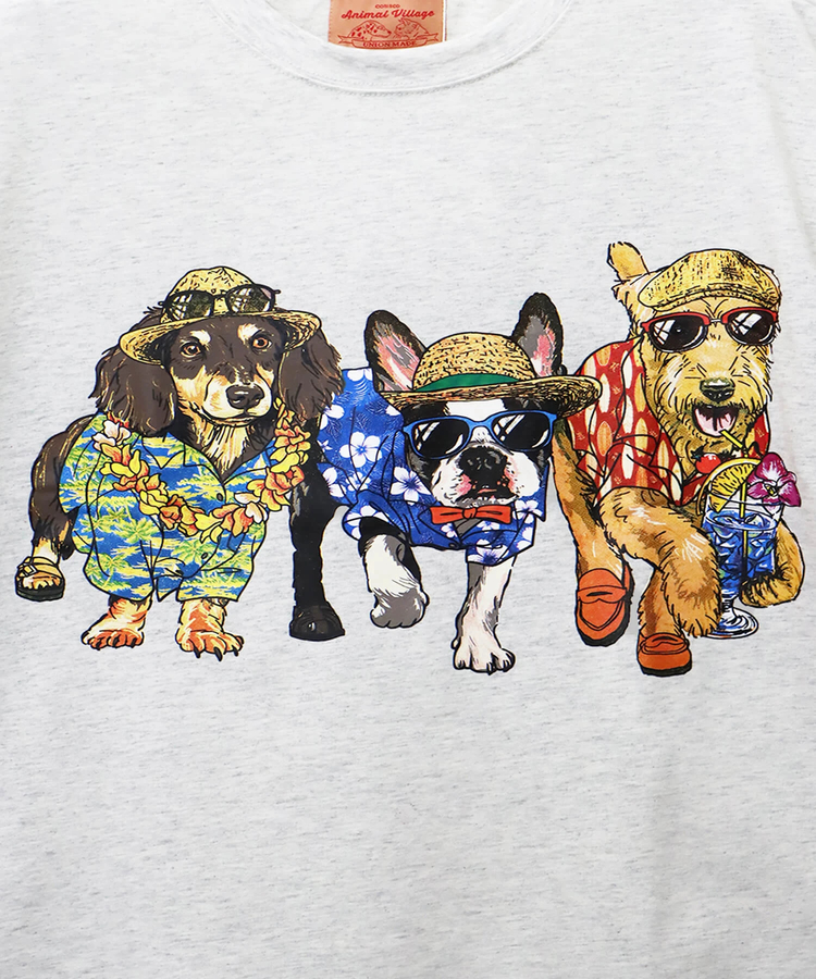 CORISCO(コリスコ) |CORISCOアロハアニマル柄TEE(MENS/WOMENS)