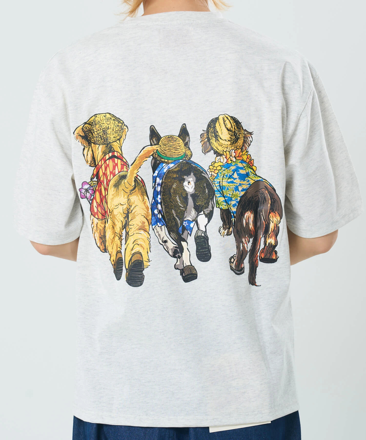 CORISCO(コリスコ) |CORISCOアロハアニマル柄TEE(MENS/WOMENS)