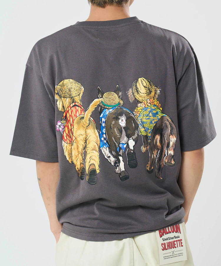 CORISCO(コリスコ) |CORISCOアロハアニマル柄TEE(MENS/WOMENS)