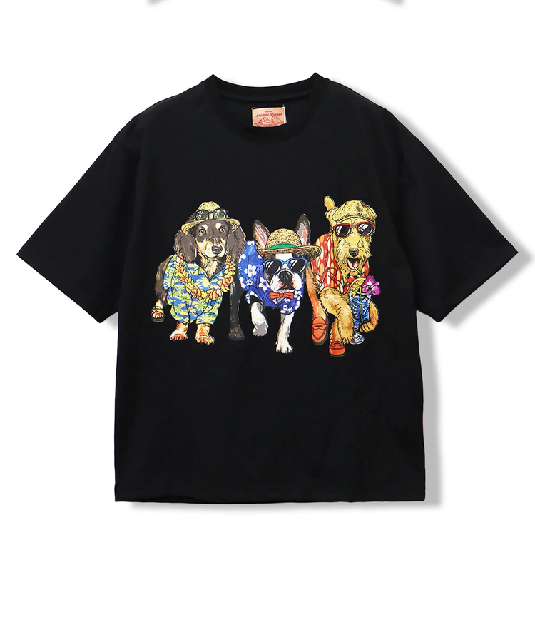 CORISCO(コリスコ) |CORISCOアロハアニマル柄TEE(MENS/WOMENS)