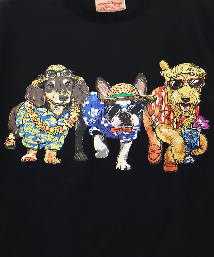 CORISCO(コリスコ) |CORISCOアロハアニマル柄TEE(MENS/WOMENS)