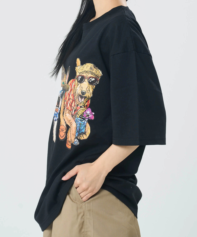 CORISCO(コリスコ) |CORISCOアロハアニマル柄TEE(MENS/WOMENS)