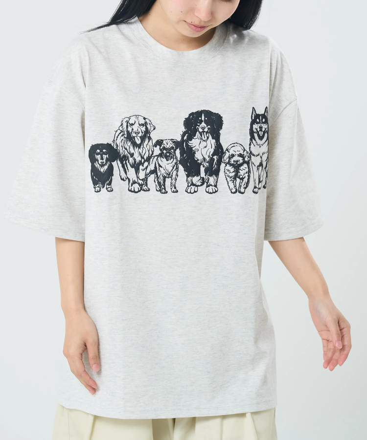 CORISCO(コリスコ) |CORISCOモノトーンアニマル柄TEE(MENS/WOMENS)