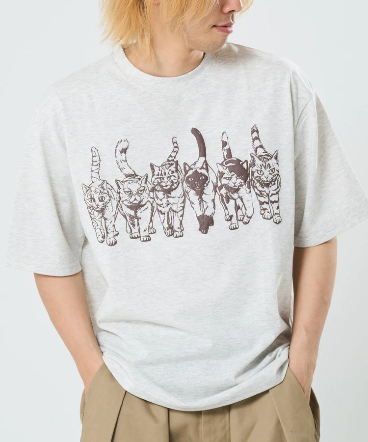 CORISCO(コリスコ) |CORISCOモノトーンアニマル柄TEE(MENS/WOMENS)