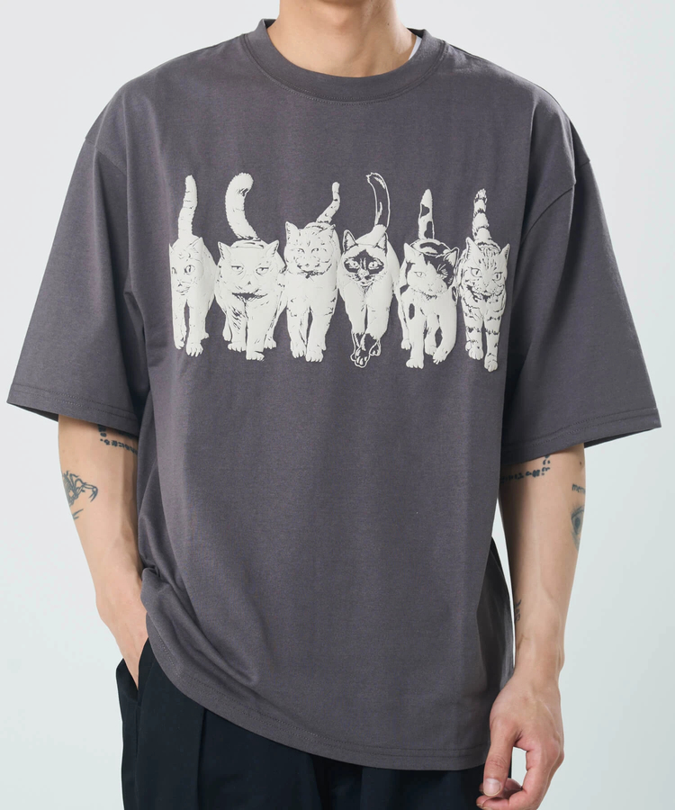 CORISCO(コリスコ) |CORISCOモノトーンアニマル柄TEE(MENS/WOMENS)