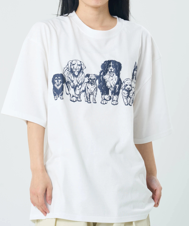 CORISCO(コリスコ) |CORISCOモノトーンアニマル柄TEE(MENS/WOMENS)