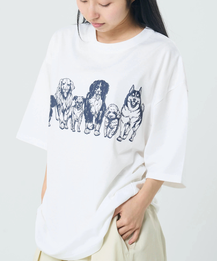 CORISCO(コリスコ) |CORISCOモノトーンアニマル柄TEE(MENS/WOMENS)