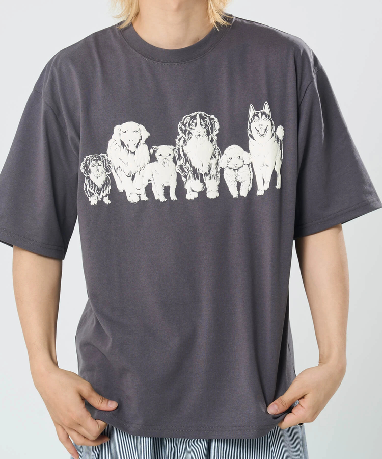 CORISCO(コリスコ) |CORISCOモノトーンアニマル柄TEE(MENS/WOMENS)