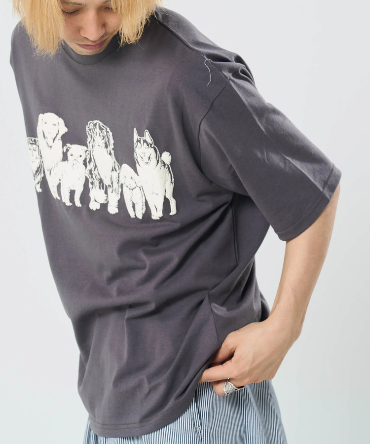 CORISCO(コリスコ) |CORISCOモノトーンアニマル柄TEE(MENS/WOMENS)