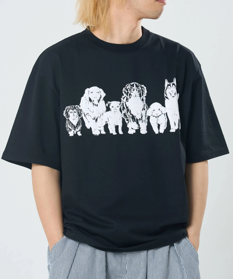 CORISCO(コリスコ) |CORISCOモノトーンアニマル柄TEE(MENS/WOMENS)