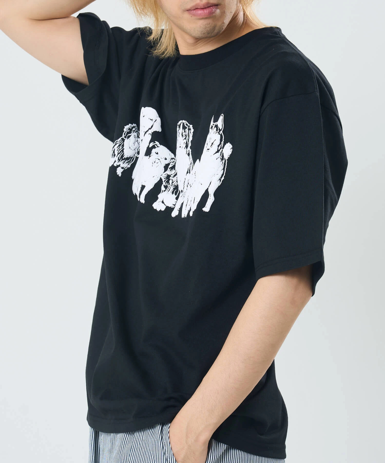 CORISCO(コリスコ) |CORISCOモノトーンアニマル柄TEE(MENS/WOMENS)