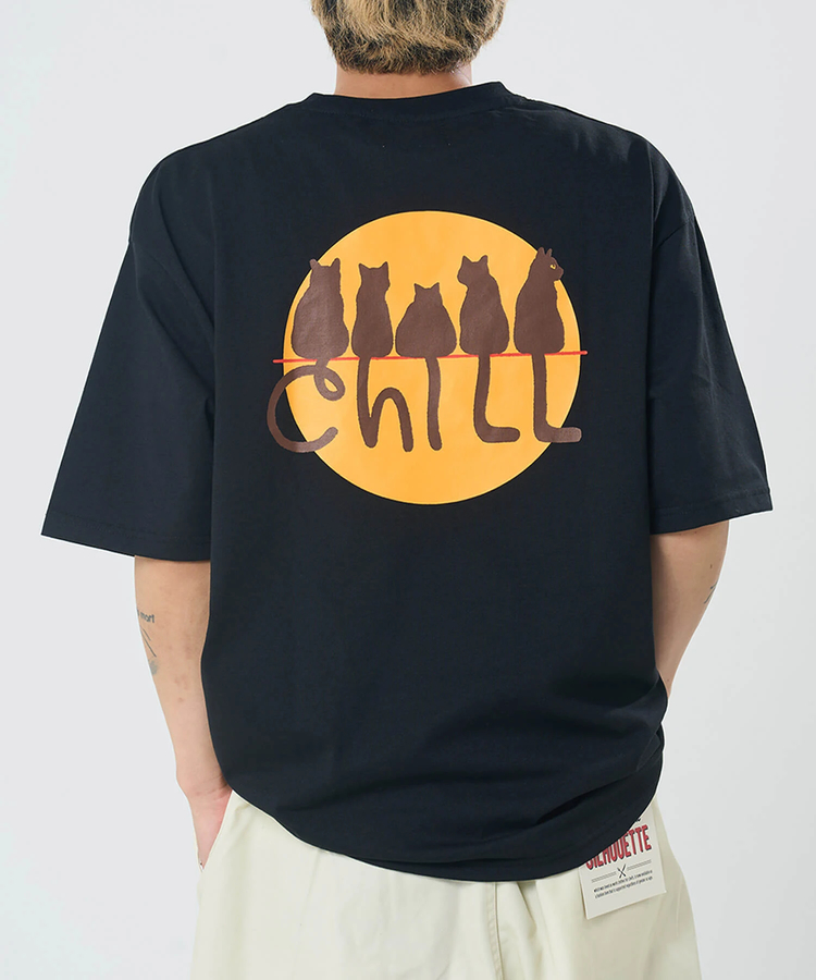 CORISCO(コリスコ) |CORISCOチルムーンアニマル柄TEE(MENS/WOMENS)