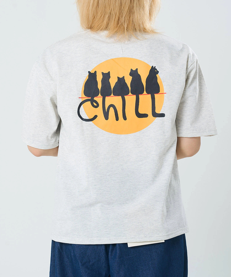 CORISCO(コリスコ) |CORISCOチルムーンアニマル柄TEE(MENS/WOMENS)