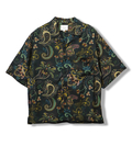 CORISCO(コリスコ) |CORISCOレーヨン総柄半袖オープンシャツ(MENS/WOMENS)