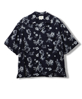 CORISCO(コリスコ) |CORISCOレーヨン総柄半袖オープンシャツ(MENS/WOMENS)