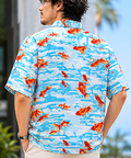 CORISCO(コリスコ) |CORISCOレーヨン総柄半袖オープンシャツ(MENS/WOMENS)
