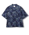 CORISCO(コリスコ) |CORISCOレーヨン総柄半袖オープンシャツ(MENS/WOMENS)