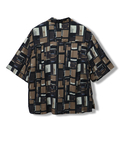 CORISCO(コリスコ) |CORISCOレーヨン総柄半袖オープンシャツ(MENS/WOMENS)
