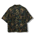 CORISCO(コリスコ) |CORISCOレーヨン総柄半袖オープンシャツ(MENS/WOMENS)