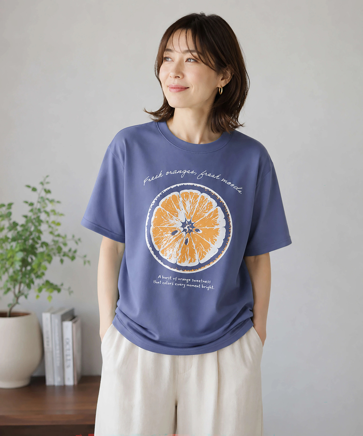 CORISCO(コリスコ) |CORISCO接触冷感フルーツ柄TEE(MENS/WOMENS)