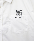 CORISCO(コリスコ) |CORISCOブロードアニマル刺繍シャツ(MENS/WOMENS)