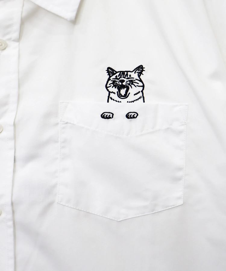 CORISCO(コリスコ) |CORISCOブロードアニマル刺繍シャツ(MENS/WOMENS)
