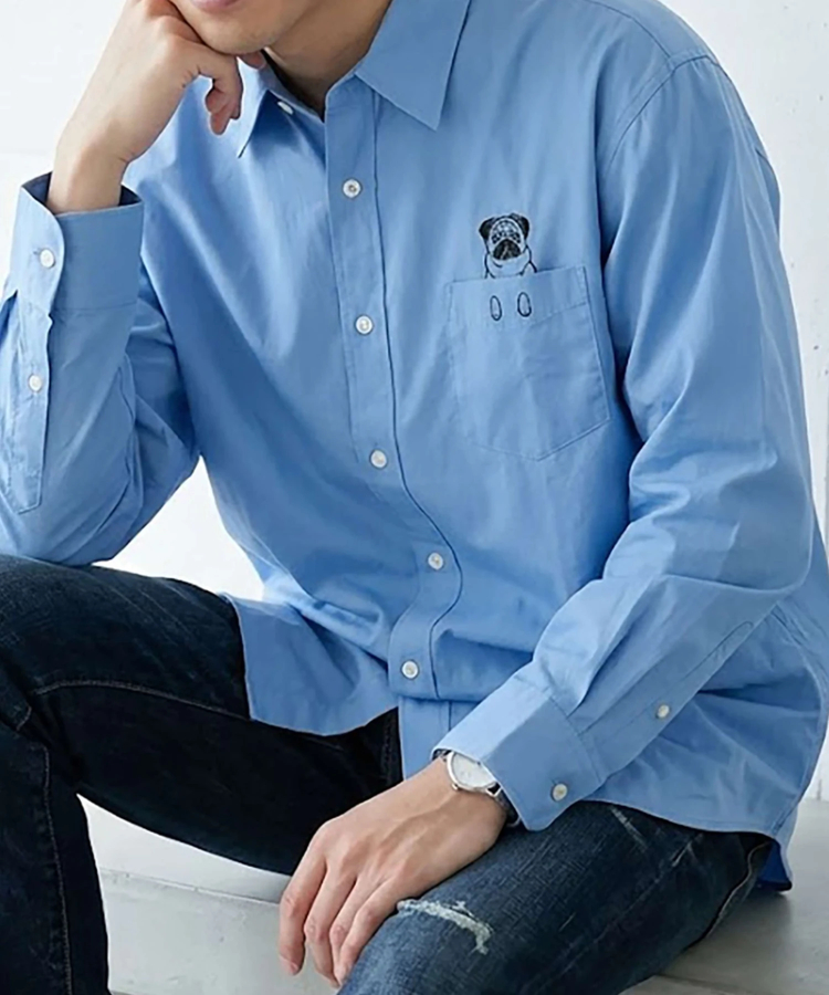 CORISCO(コリスコ) |CORISCOブロードアニマル刺繍シャツ(MENS/WOMENS)