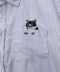 CORISCO(コリスコ) |CORISCOブロードアニマル刺繍シャツ(MENS/WOMENS)