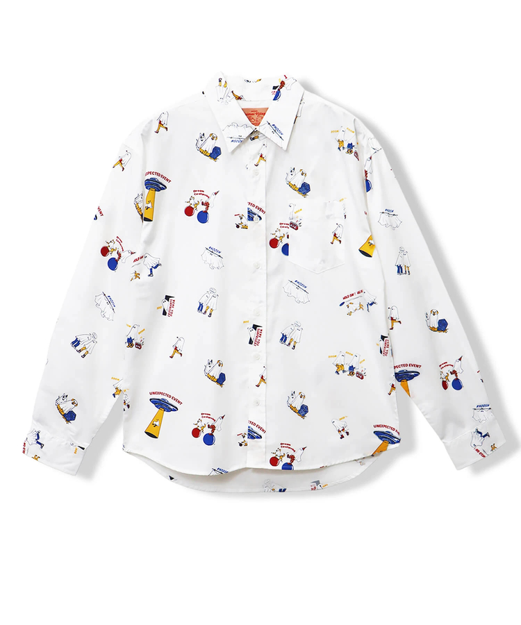CORISCO(コリスコ) |CORISCOブロードアニマル総柄シャツ(MENS/WOMENS)
