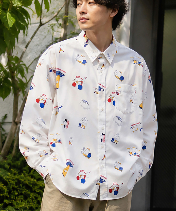 CORISCO(コリスコ) |CORISCOブロードアニマル総柄シャツ(MENS/WOMENS)