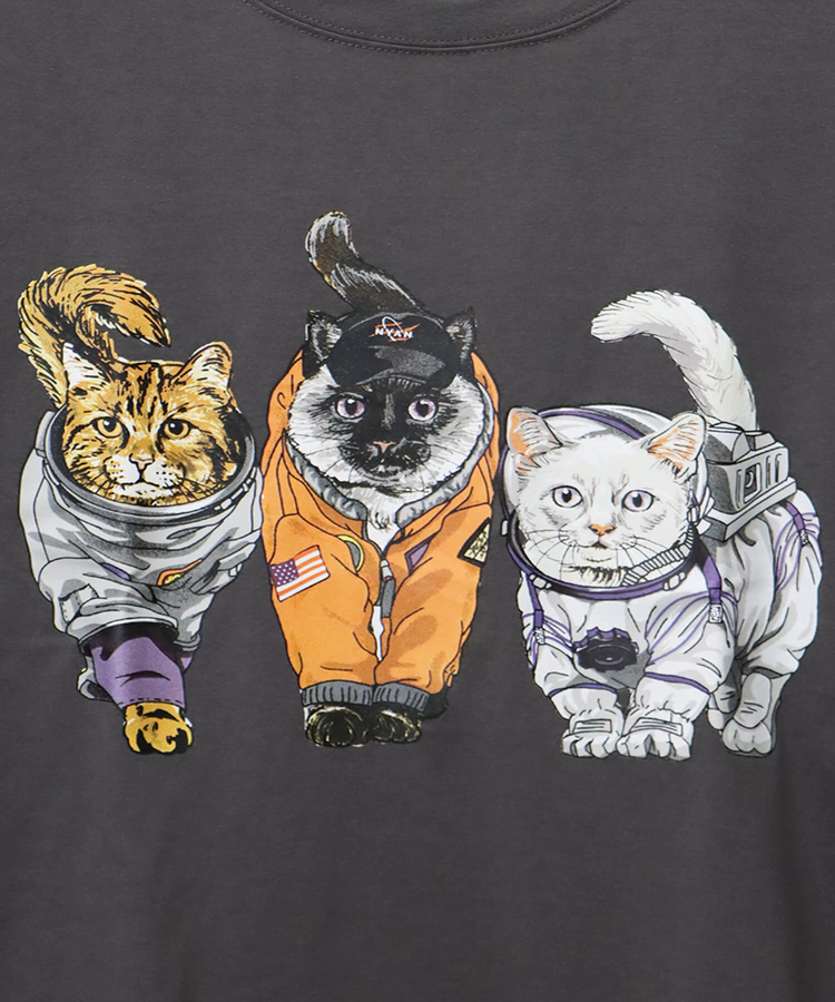 CORISCO(コリスコ) |CORISCOスペースアニマル柄ロンTEE(MENS/WOMENS)