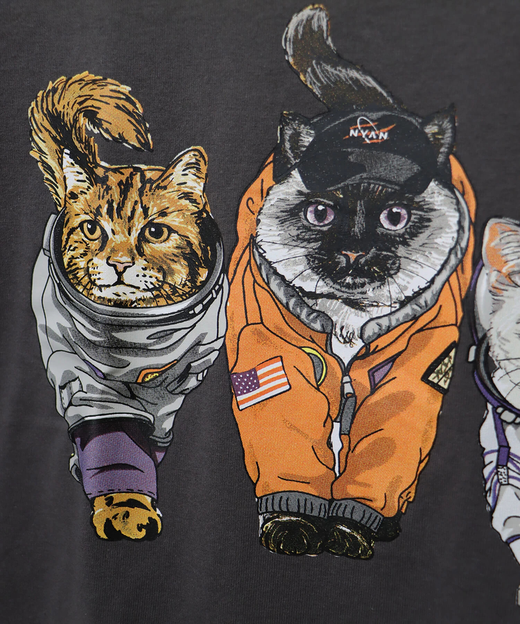 CORISCO(コリスコ) |CORISCOスペースアニマル柄ロンTEE(MENS/WOMENS)