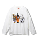 CORISCO(コリスコ) |CORISCOスペースアニマル柄ロンTEE(MENS/WOMENS)
