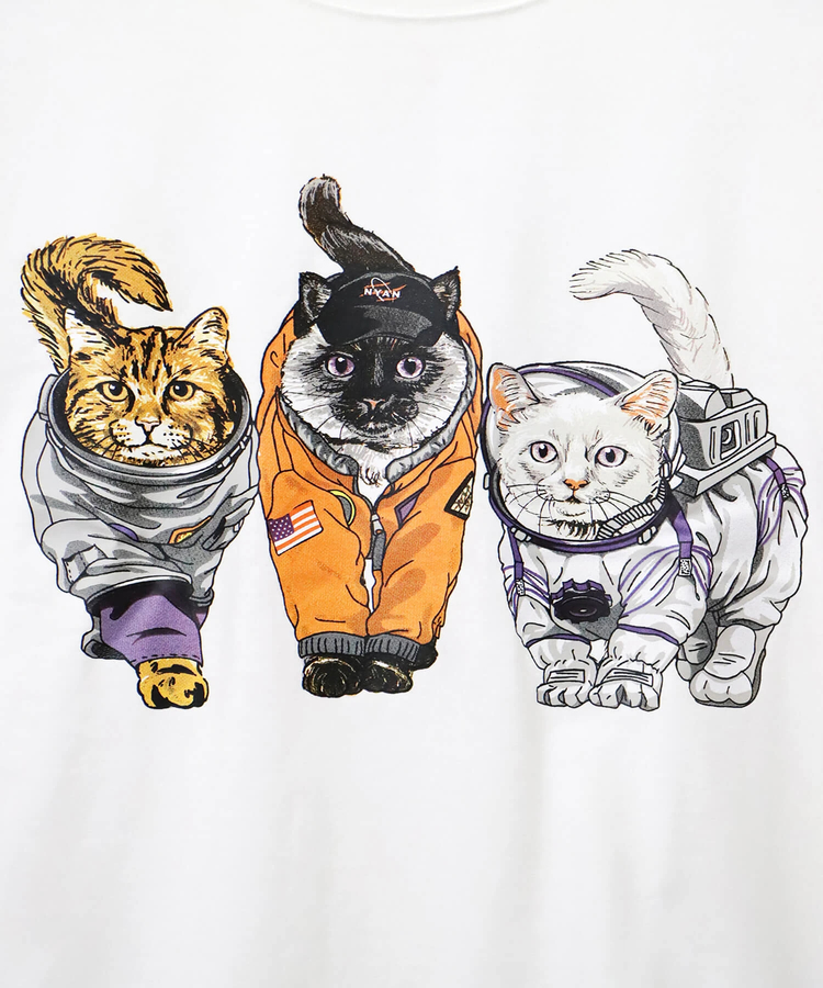 CORISCO(コリスコ) |CORISCOスペースアニマル柄ロンTEE(MENS/WOMENS)