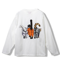 CORISCO(コリスコ) |CORISCOスペースアニマル柄ロンTEE(MENS/WOMENS)