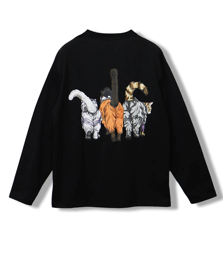 CORISCO(コリスコ) |CORISCOスペースアニマル柄ロンTEE(MENS/WOMENS)
