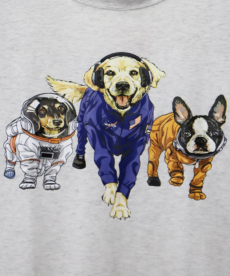 CORISCO(コリスコ) |CORISCOスペースアニマル柄ロンTEE(MENS/WOMENS)
