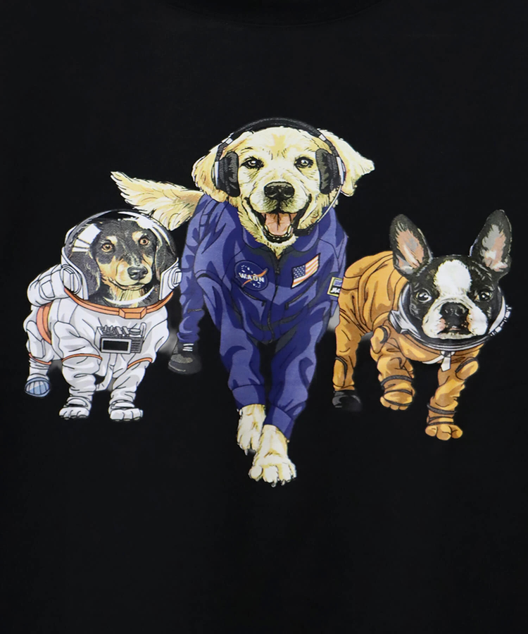 CORISCO(コリスコ) |CORISCOスペースアニマル柄ロンTEE(MENS/WOMENS)