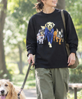 CORISCO(コリスコ) |CORISCOスペースアニマル柄ロンTEE(MENS/WOMENS)