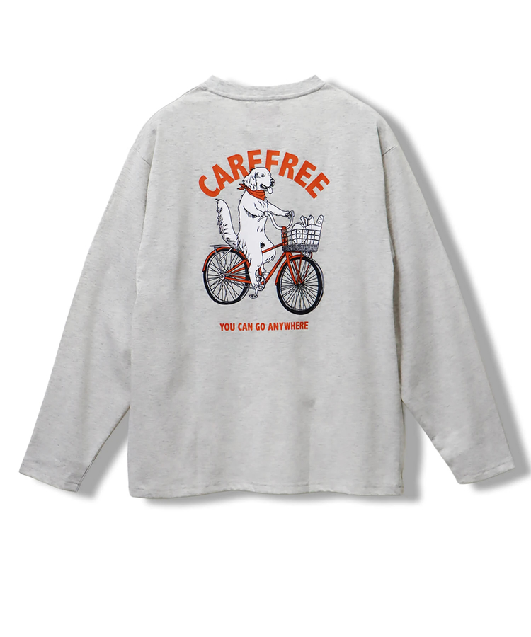 CORISCO(コリスコ) |CORISCOアニマルサイクル柄ロンTEE(MENS/WOMENS)