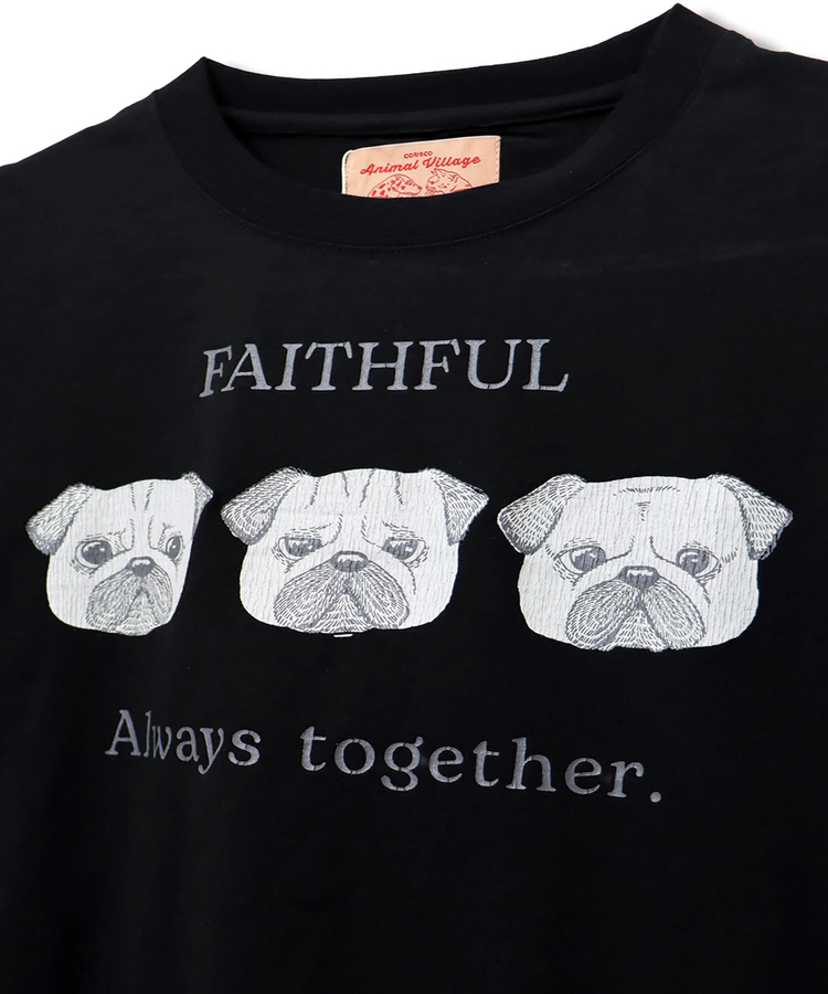 CORISCO(コリスコ) |CORISCOアニマルフェイス柄ロンTEE(MENS/WOMENS)