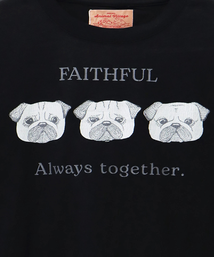 CORISCO(コリスコ) |CORISCOアニマルフェイス柄ロンTEE(MENS/WOMENS)
