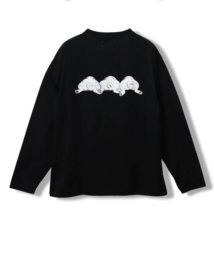CORISCO(コリスコ) |CORISCOアニマルフェイス柄ロンTEE(MENS/WOMENS)