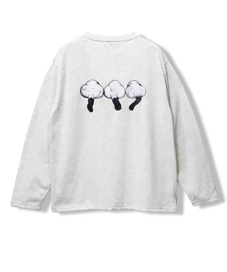 CORISCO(コリスコ) |CORISCOアニマルフェイス柄ロンTEE(MENS/WOMENS)