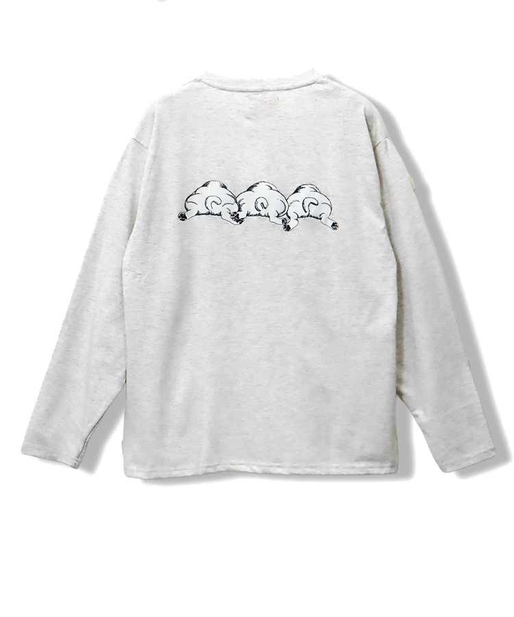 CORISCO(コリスコ) |CORISCOアニマルフェイス柄ロンTEE(MENS/WOMENS)