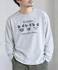 CORISCO(コリスコ) |CORISCOアニマルフェイス柄ロンTEE(MENS/WOMENS)